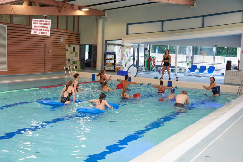 Le bassin sportif du centre aquatique Pouzauges