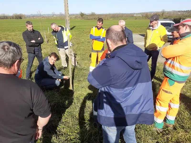 Photo Une formation pour l’entretien des espaces verts