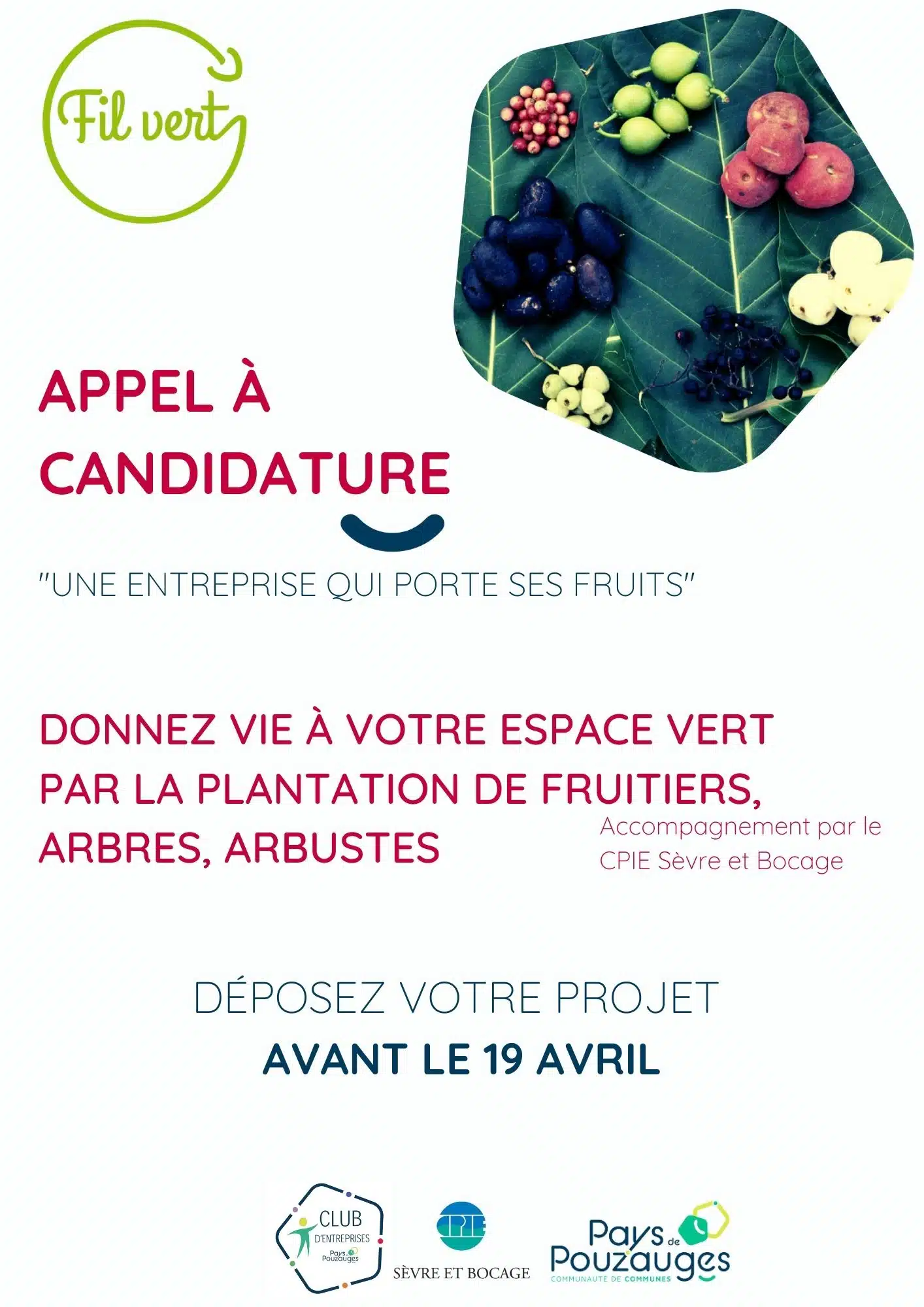 Photo Appel à candidatures « Une entreprise qui porte ses fruits »