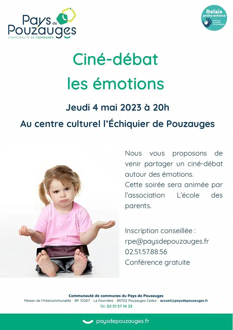 Photo Ciné-débat autour des émotions chez les enfants