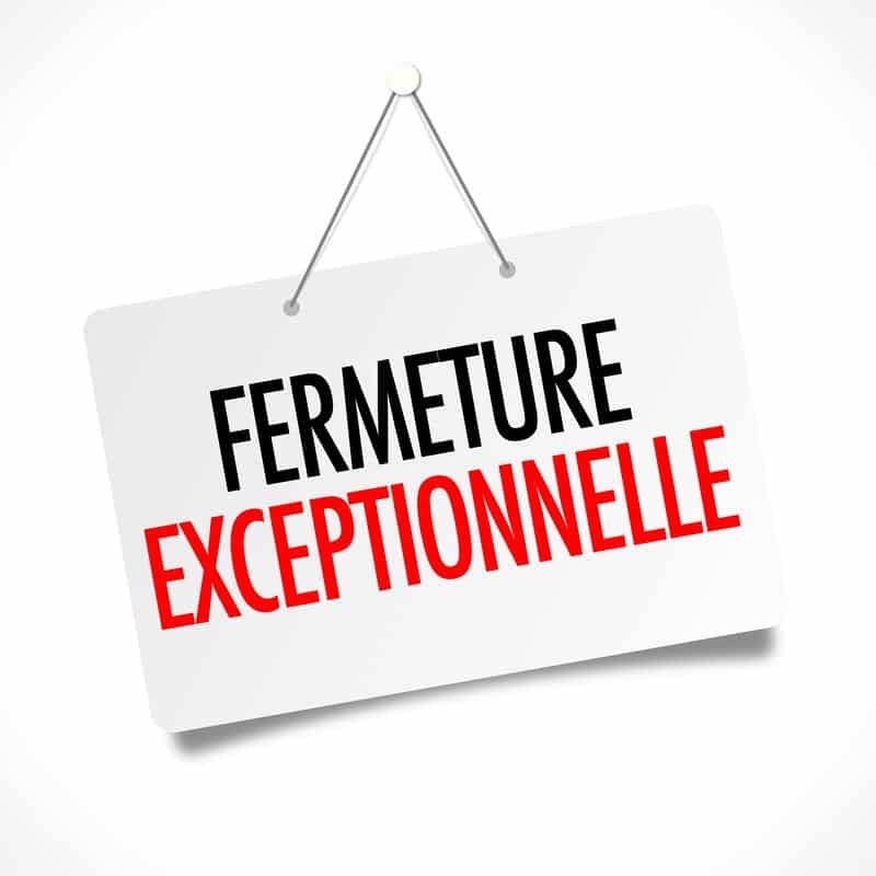 Photo Fermeture exceptionnelle du service urbanisme