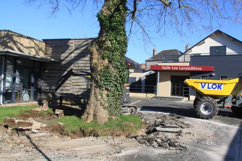 Photo Des travaux salle des Lavandières (Sèvremont)