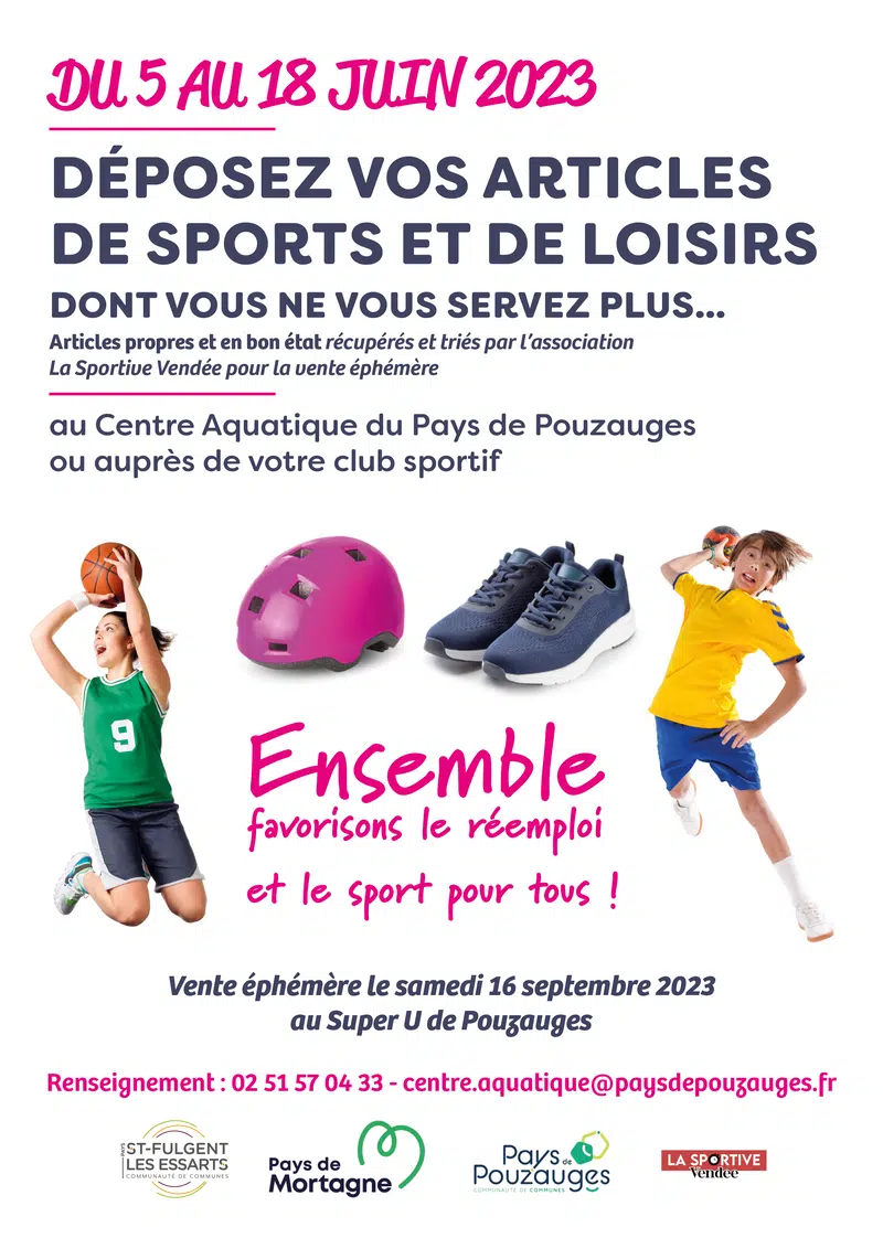 Photo Collecte d’articles de sport