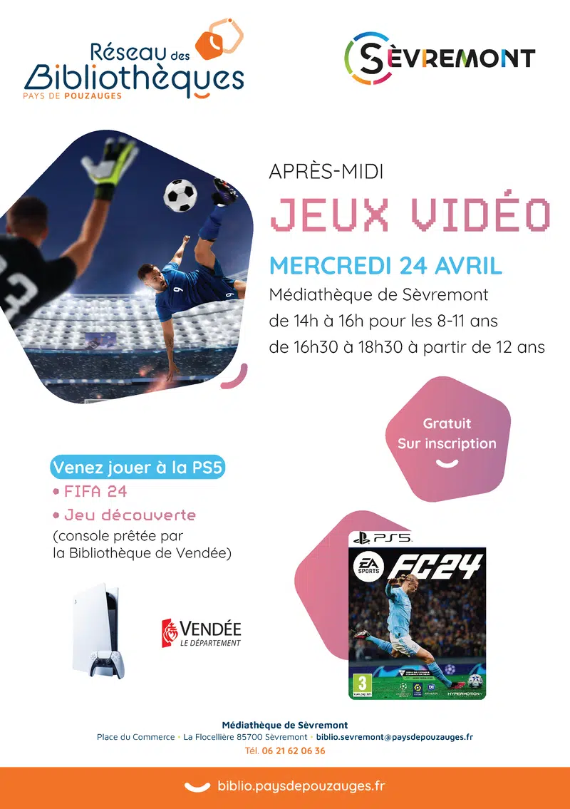 Image agenda Jeux vidéo