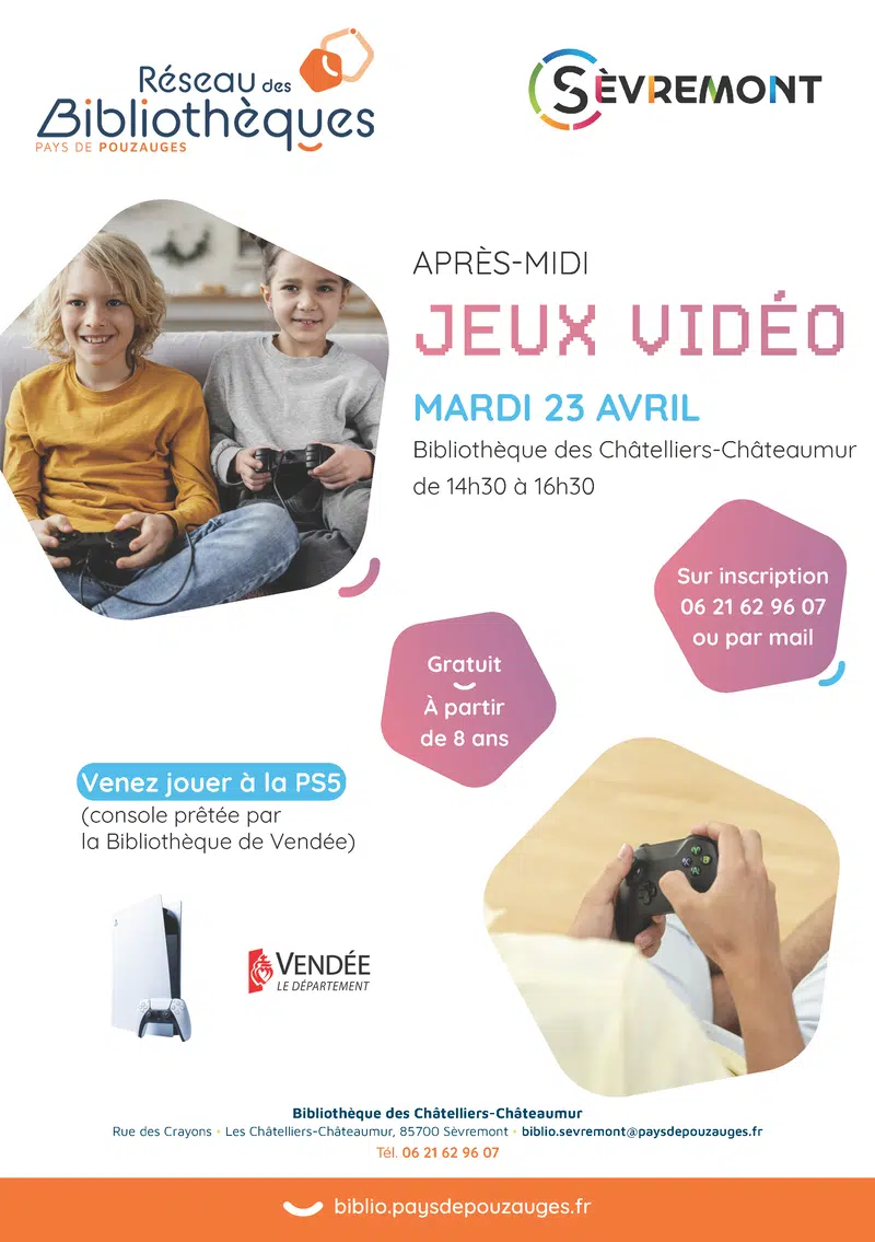 Image agenda Jeux vidéo