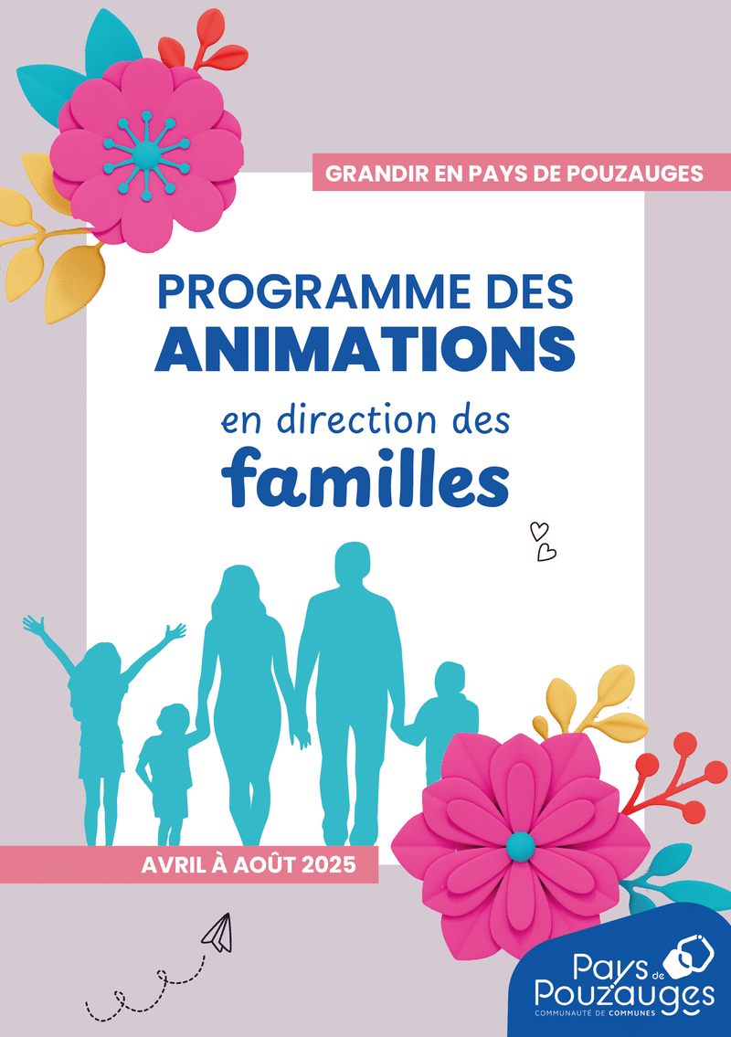 Image publication Programme des animations familles avril-août 2025