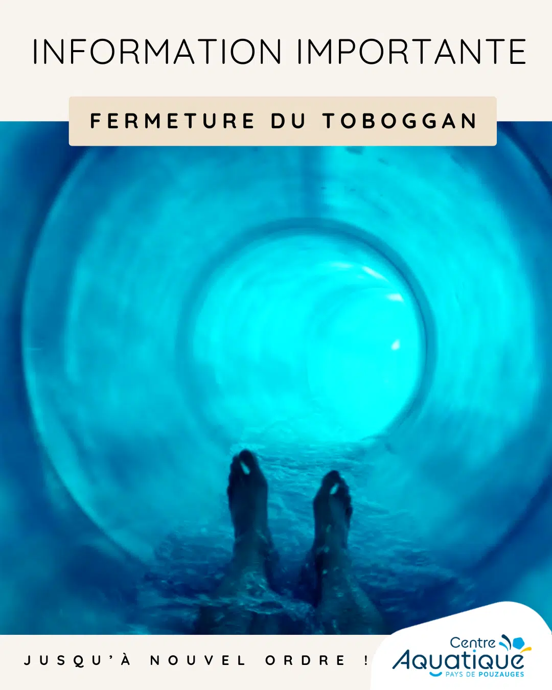 Image principale 📢 [FERMETURE TEMPORAIRE DU TOBOGGAN] jusqu’à nouvel ordre