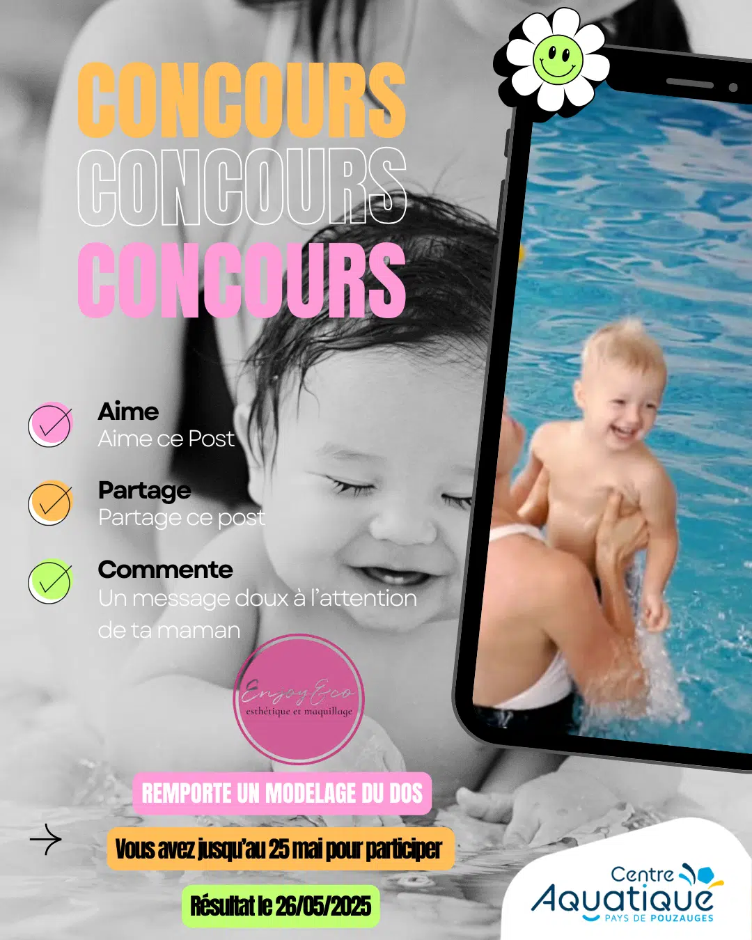 Image principale Jeu concours Fête des Mères – Du 13 au 25 mai 2025