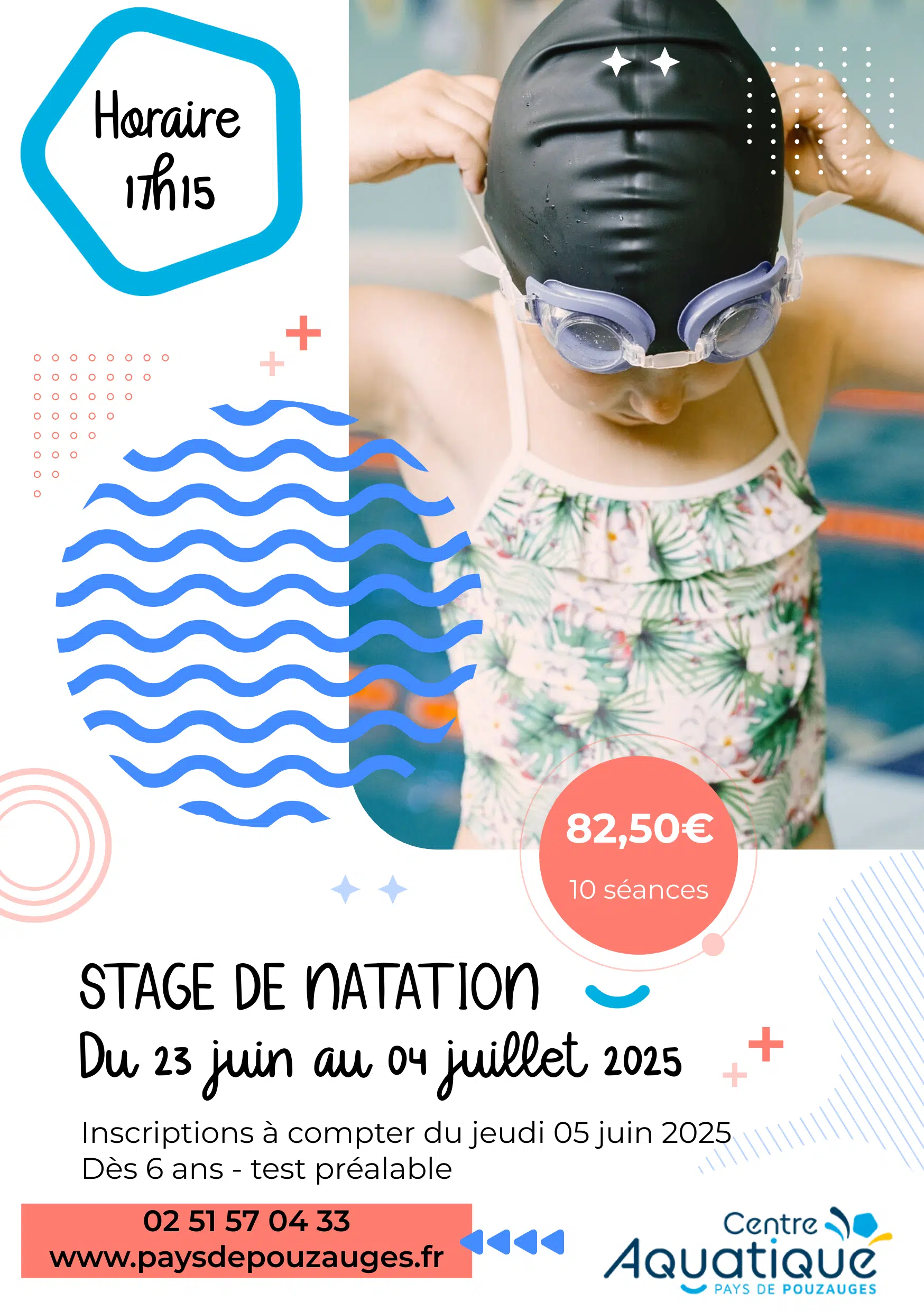 Image principale 🏊‍♂️Dernière session – stage de natation avant les travaux ! 🛠️