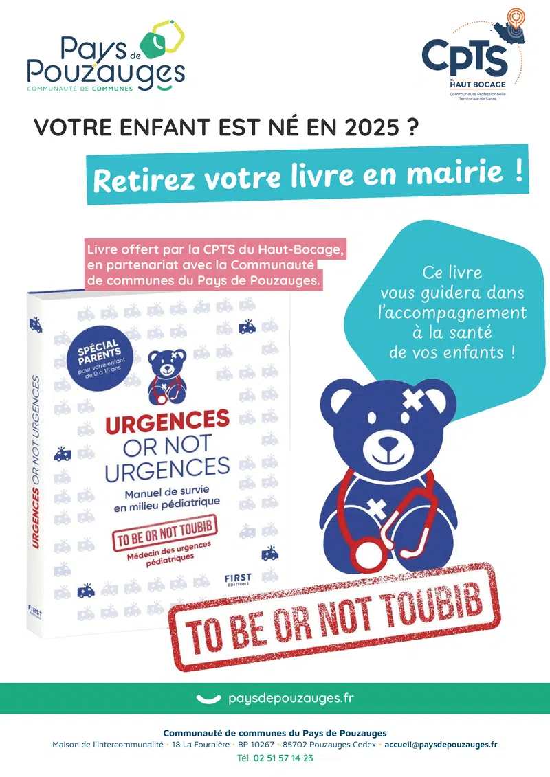 Photo Un livre offert aux parents d’enfants nés en 2025