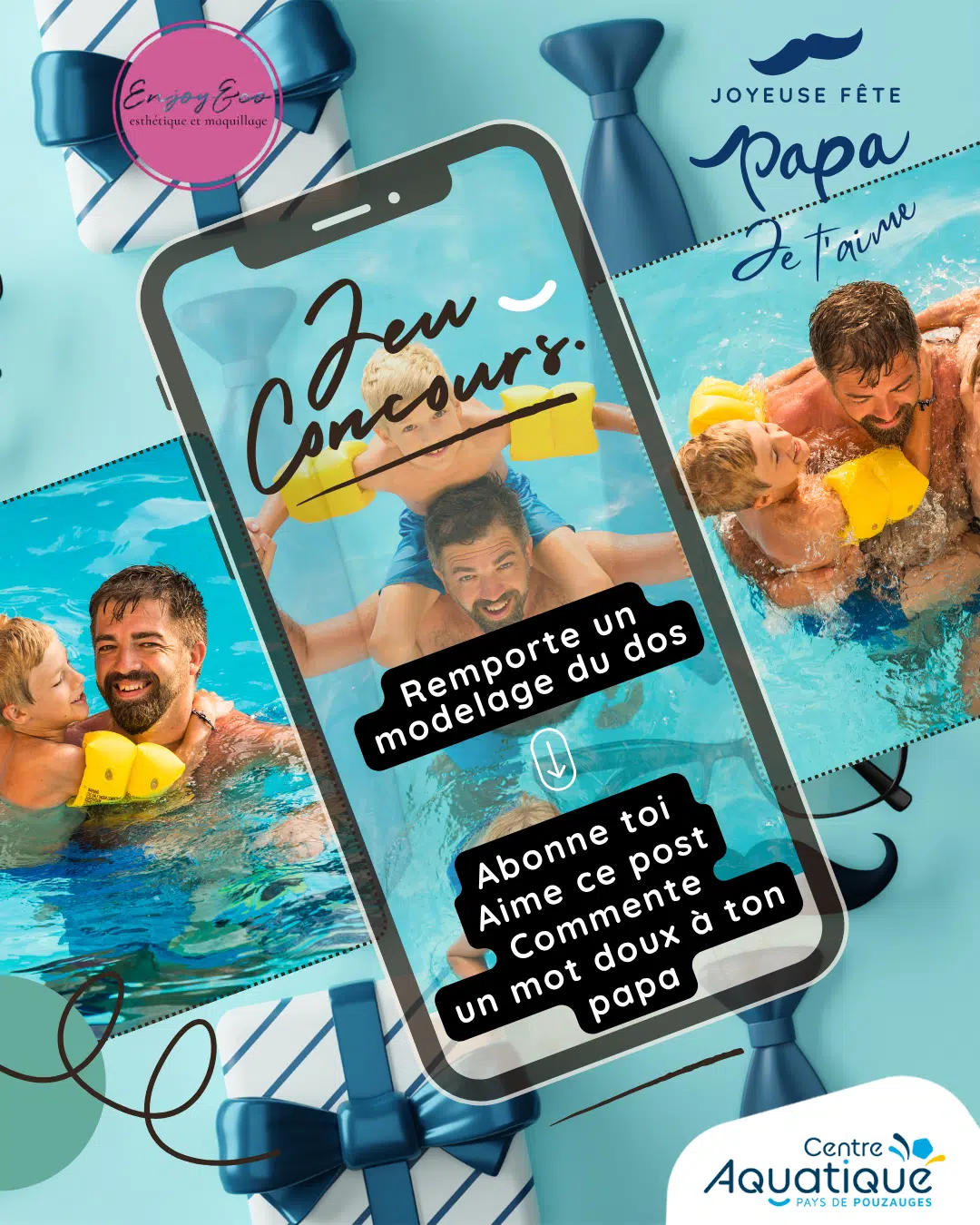 Image principale Jeu concours Fête des Pères – Du 2 au 15 juin 2025