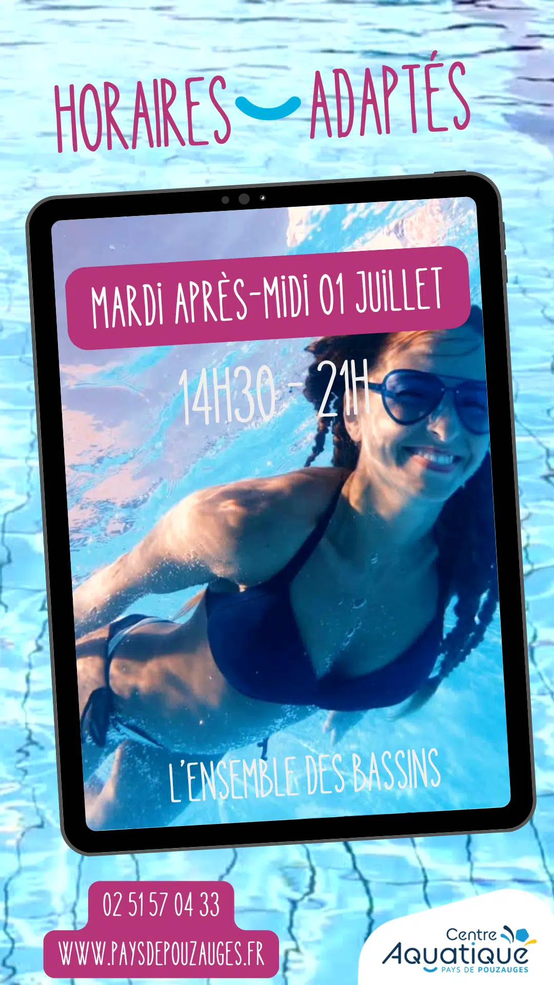Image principale ⚠️CHANGEMENT D’HORAIRES MARDI 01 JUILLET 25⚠️