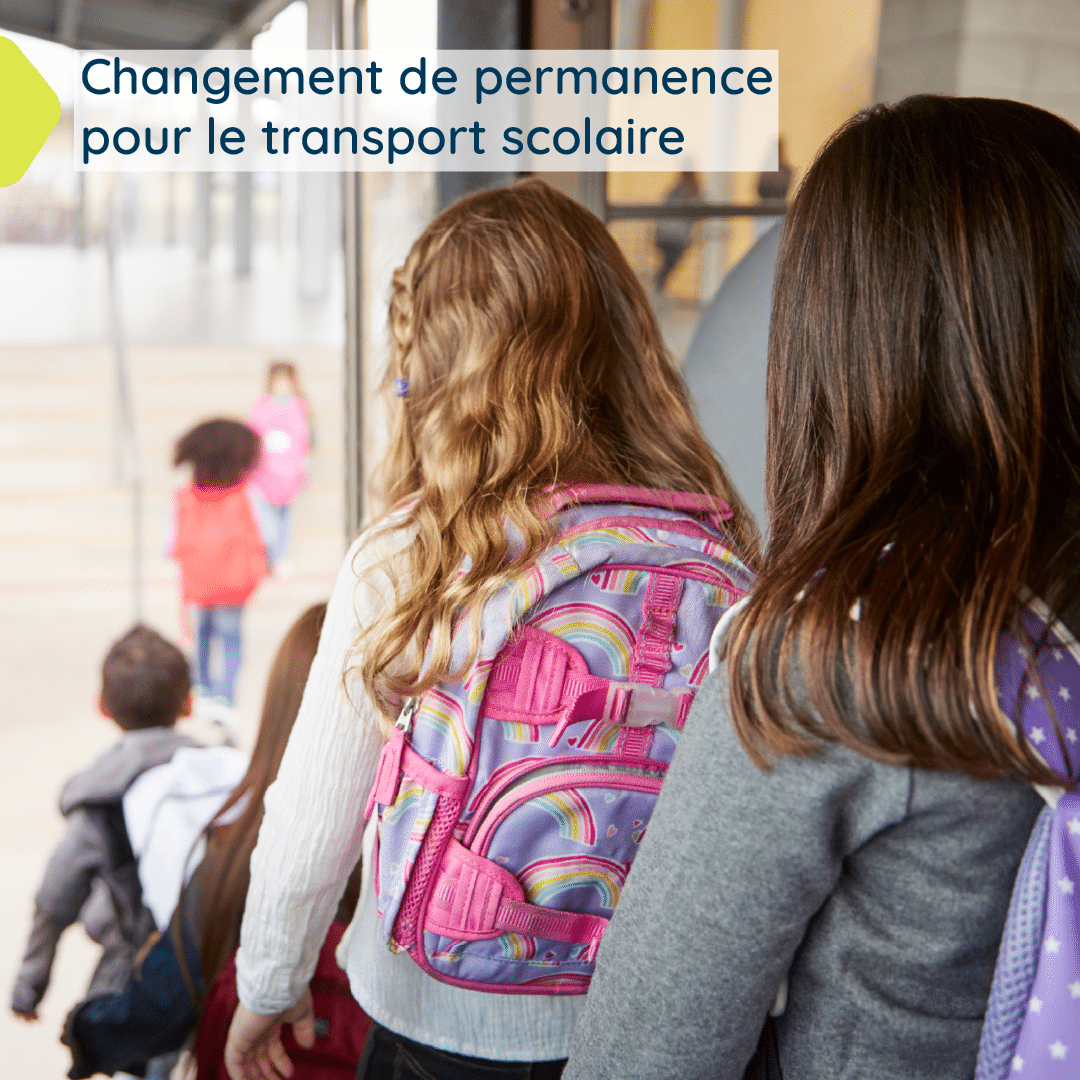 Image actualité Permanence transport scolaire