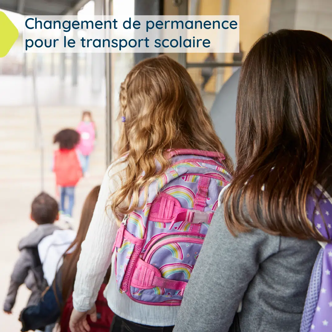 Photo Permanence transport scolaire