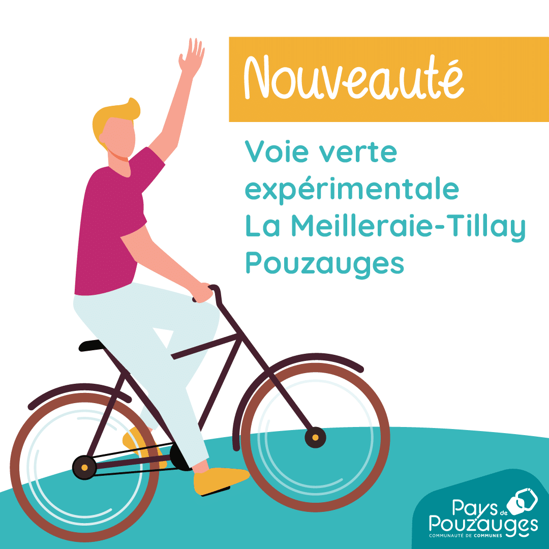 Photo Expérimentation d&rsquo;une voie verte entre La Meilleraie-Tillay et Pouzauges