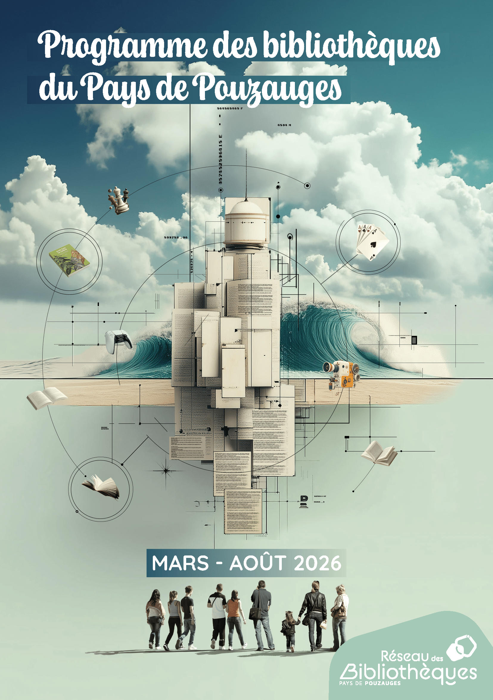 Image publication Programme des bibliothèques – Mars-août 2026