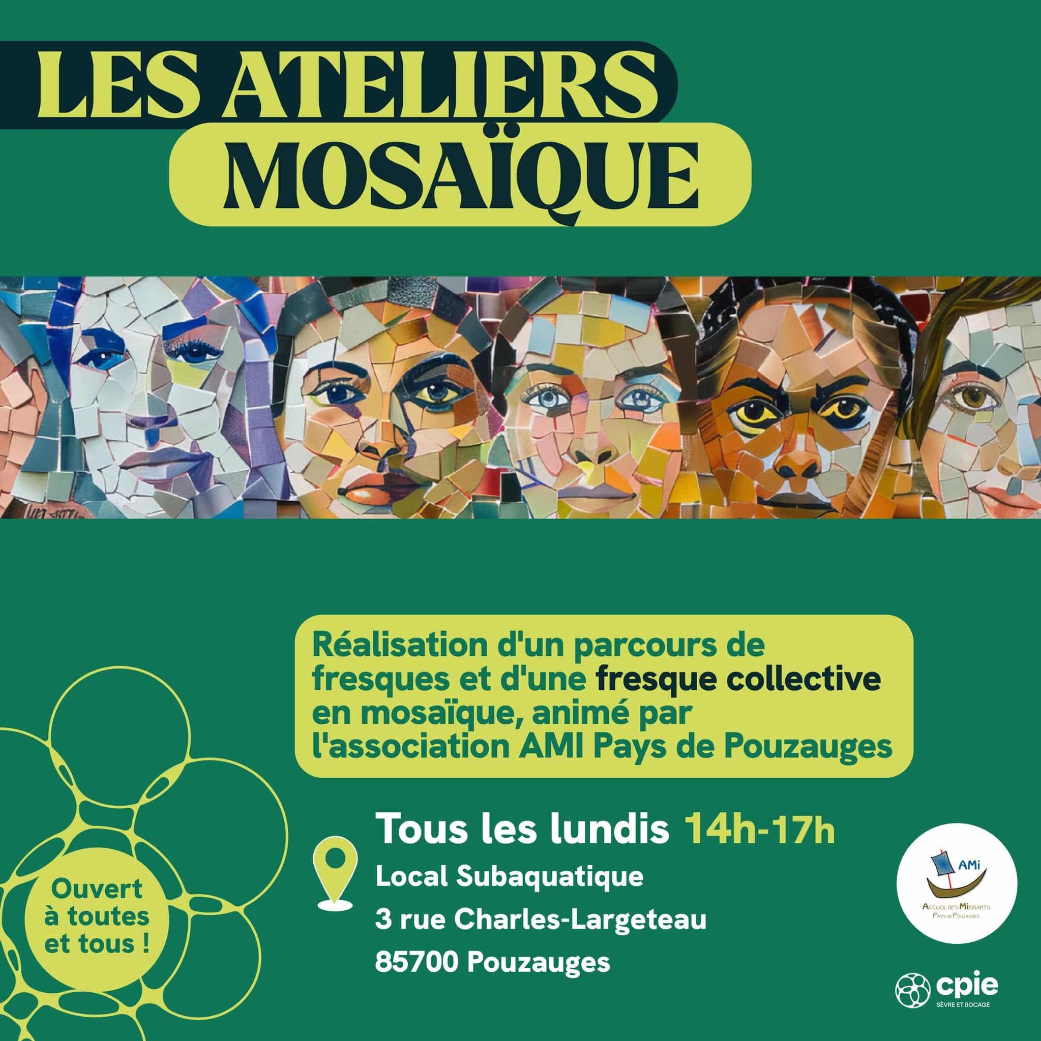 Image agenda Atelier mosaïque